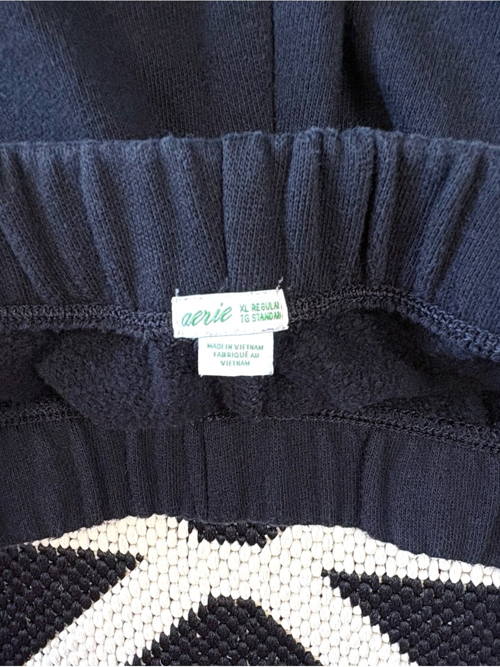 Aerie Fleece Of Mind Jogger Sweatpants in Black XL - Picture 10 of 11